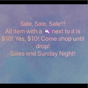 🦄 $10 Sale!